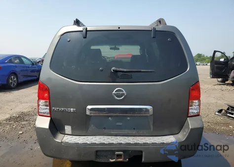2006 Nissan Pathfinder Le из США, поврежденный, VIN 5N1AR18W36C653787